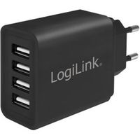 LogiLink PA0211 oplader voor mobiele apparatuur Zwart Binnen