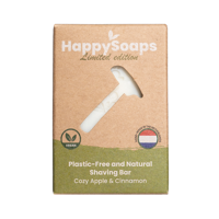 HappySoaps Zeep Shaving Bar Apple & Cinnamon Spice 80gr | Voor Mannen