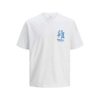 Heren-T-Shirt met Korte Mouwen Jack & Jones Jorsnake Maat L