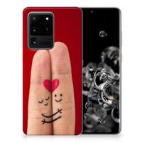 Samsung Galaxy S20 Ultra | Sillicone Back Cover | Liefde - Origineel Romantisch Cadeau