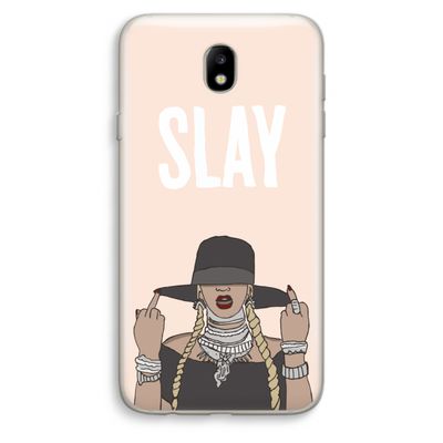 Slay All Day: Samsung Galaxy J7 (2017) Transparant Hoesje