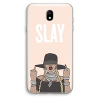Slay All Day: Samsung Galaxy J7 (2017) Transparant Hoesje