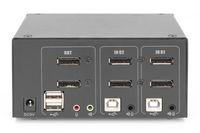 Digitus DS-12862 KVM-switch Zwart - thumbnail