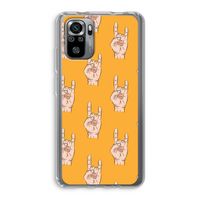 Rock: Xiaomi Redmi Note 10S Transparant Hoesje