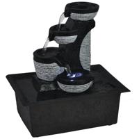 VidaXL Binnenfontein met led-verlichting polyresin
