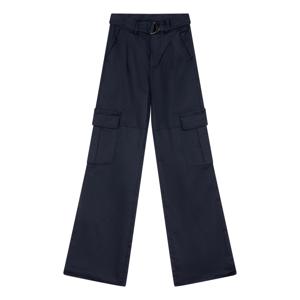 Indian Blue Jeans Meisjes pantalon broek wide fit cargo - Navy blauw