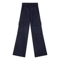 Indian Blue Jeans Meisjes pantalon broek wide fit cargo - Navy blauw