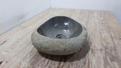 Rivierstenen waskom RVM250301, 43x35x15 cm