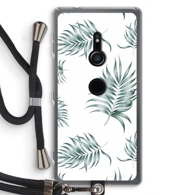 Simple leaves: Sony Xperia XZ2 Transparant Hoesje met koord