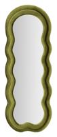 WANDSPIEGEL MIKI GROEN FLUWEEL CM 60X4X160