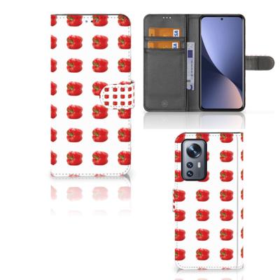 Xiaomi 12 Pro | Book Cover | Paprika Red