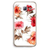 Roosjes: Samsung Galaxy J3 (2016) Transparant Hoesje