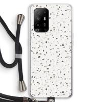 Terrazzo N°14: Oppo A94 5G Transparant Hoesje met koord - thumbnail