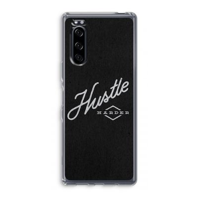 Hustle: Sony Xperia 5 Transparant Hoesje