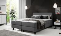 OP=OP Vaste Boxspring 180 x 200 Skaileer Antraciet incl. Groot Matras