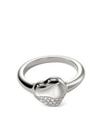 John Hardy bague Pebble Heart en argent sterling - thumbnail