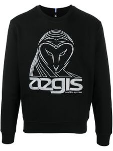 MCQ sweat à broderies - Noir