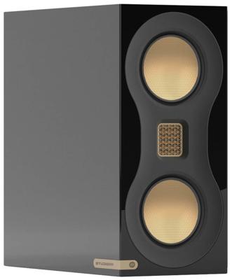 Monitor Audio: Studio 89 Boekenplank speakers - Hoogglans zwart