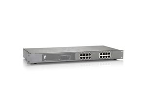 LevelOne FEP-1612W120 netwerk-switch Fast Ethernet (10/100) Power over Ethernet (PoE) Grijs