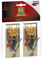 KB Muizenval Hout 2 stuks