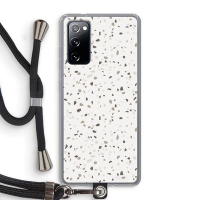 Terrazzo N°14: Samsung Galaxy S20 FE / S20 FE 5G Transparant Hoesje met koord