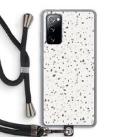 Terrazzo N°14: Samsung Galaxy S20 FE / S20 FE 5G Transparant Hoesje met koord
