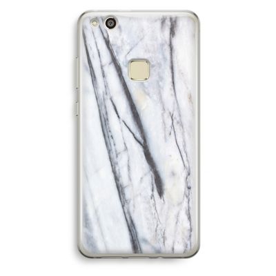 Gestreepte marmer: Huawei Ascend P10 Lite Transparant Hoesje
