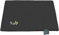 Nap'zzz draadkooikussen waterproof zwart 75x47x5 cm - Gebr de boon