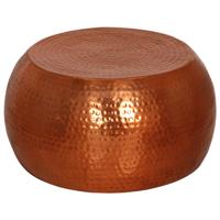 Salontafel 55x28 cm aluminium messing