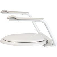 Etac Supporter Toiletsteun B60xL41.5cm Staal Wit E80303112-2 Etac Supporter Toiletsteun B60xL41.5cm Staal Wit E80303112-2