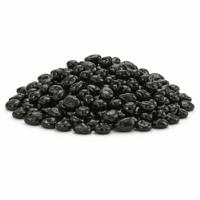 Home & Styling decoratie stenen - 5x - 650ml - zwart - hobby steentjes