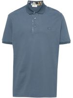 ETRO polo à motif Pegaso - Bleu