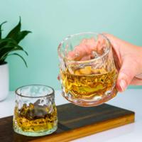 Whiskey on the rocks glazen (set van 2)