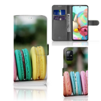 Samsung Galaxy A71 Book Cover Macarons