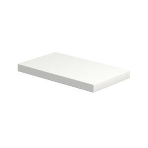 Proline Top fontein afdekplaat gelakt 40x23x3.2cm Mat wit 1805035