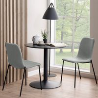 Bendt Ronde Bistrotafel 'Ina' 80cm, kleur Zwart