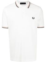 Fred Perry polo à logo brodé - Blanc