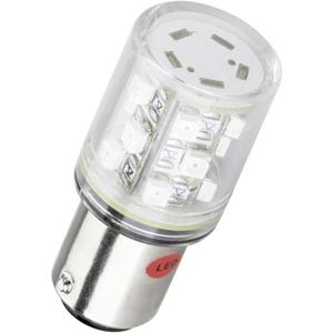 Barthelme 52190211 LED-lamp Rood BA15d 24 V/DC, 24 V/AC 18 lm