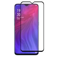 ENKAY Hat-Prins volledige lijm 0.26 mm 9H 2.5 D gehard glas volledige dekking film voor OPPO Reno Z/Realme X lite/R17