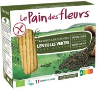 Pain Des Fleurs Crackers groene linzen bio