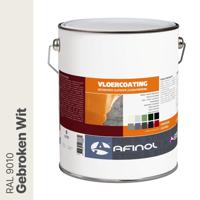 Afinol Vloercoating Gebroken Wit (RAL 9010) 5 liter
