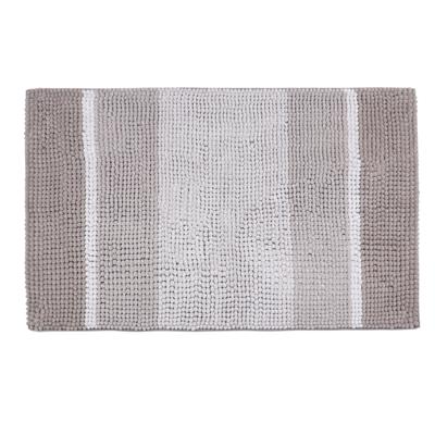 Differnz Fading badmat geschikt voor vloerverwarming 100% microfiber 60 x 90 cm taupe