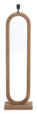 Light & Living Vloerlamp 'Paceco' Mangohout, 119cm hoog (excl. kap)