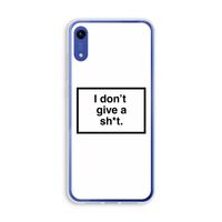 Don't give a shit: Honor Play 8A Transparant Hoesje