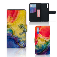 Hoesje Huawei P20 Watercolor Dark - thumbnail