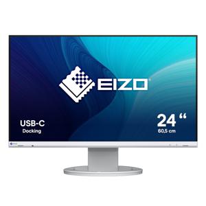 EIZO EV2480-WT LED-monitor Energielabel C (A - G) 60.5 cm (23.8 inch) 1920 x 1080 Pixel 16:9 5 ms DisplayPort, HDMI, Hoofdtelefoon (3.5 mm jackplug), USB-C,