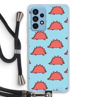Dinosawrr: Samsung Galaxy A52 Transparant Hoesje met koord