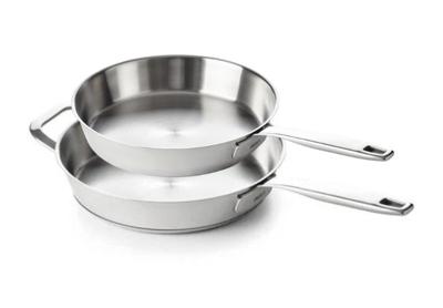 Beka Koekenpannenset Maestro 5-Ply 2-Delig - ø 24 & 28 cm - zonder anti-aanbaklaag - geschikt voor alle warmtebronnen