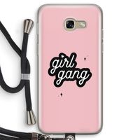Girl Gang: Samsung Galaxy A5 (2017) Transparant Hoesje met koord