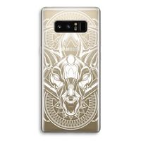 Oh Deer: Samsung Galaxy Note 8 Transparant Hoesje